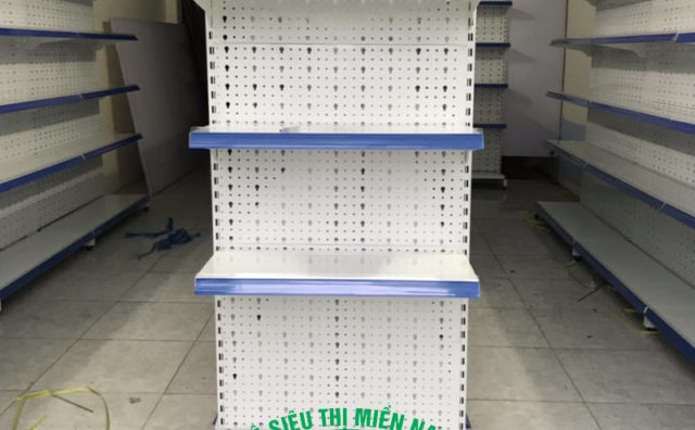 Giá kệ siêu thị tại Cần Thơ loại Đầu dãy nối tiếp