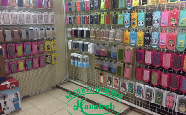 Kệ treo phụ kiện điện thoại tại Long An