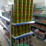 Giá kệ siêu thị bày hàng sữa tại Long An