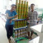 Kệ trưng bày sữa đẹp tại Long An