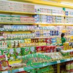 Kệ trưng bày sữa đẹp tại Long An