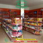 Kệ trưng bày sữa tại Vũng Tàu