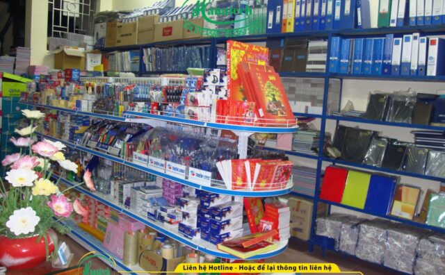 Giá kệ trưng bày sách tại Bình Dương