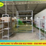 Kệ sắt V lỗ tại Bình Dương