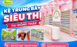 Giá kệ siêu thị tại Đồng Tháp