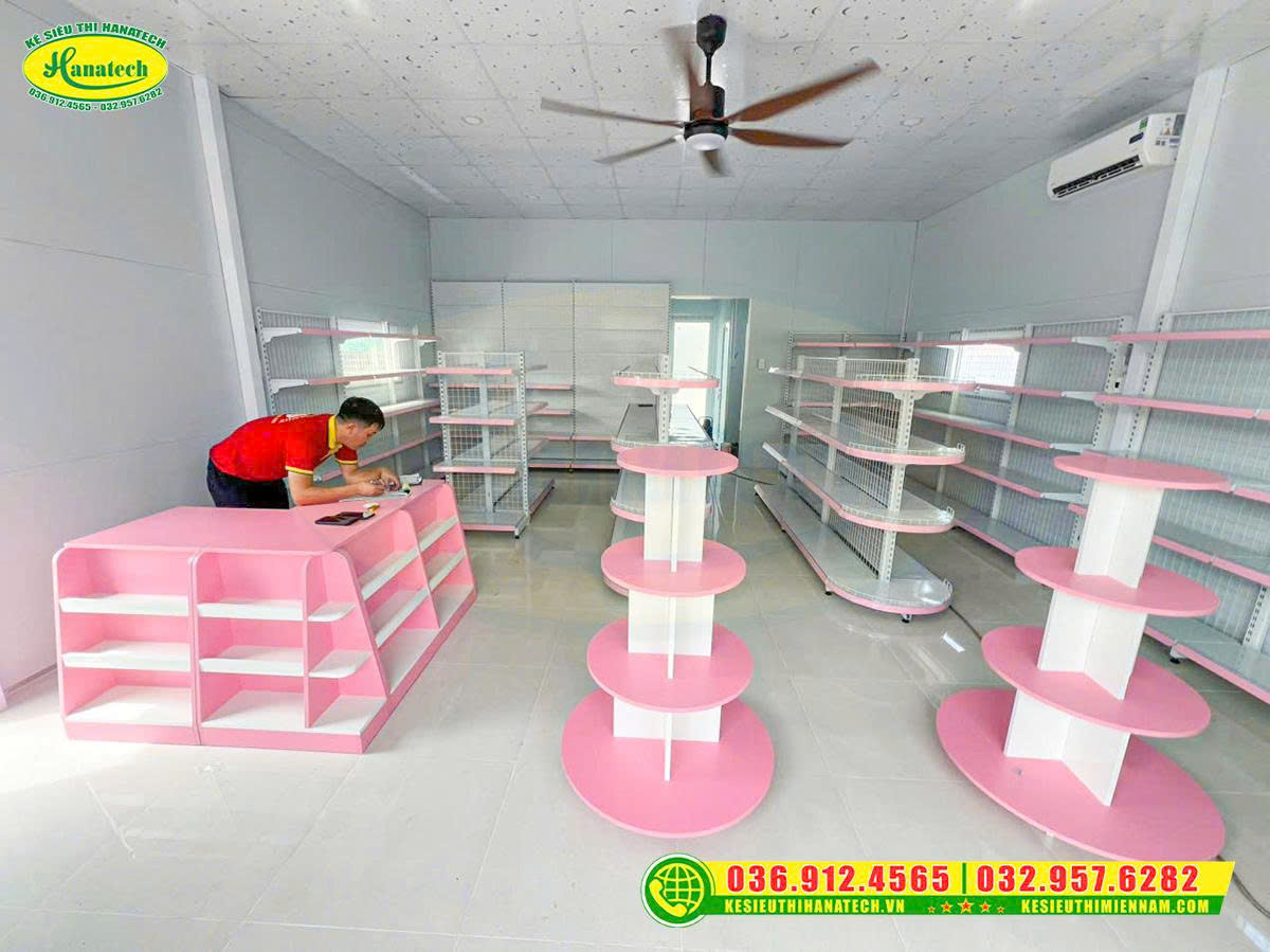 Kệ siêu thị tại Đồng Tháp