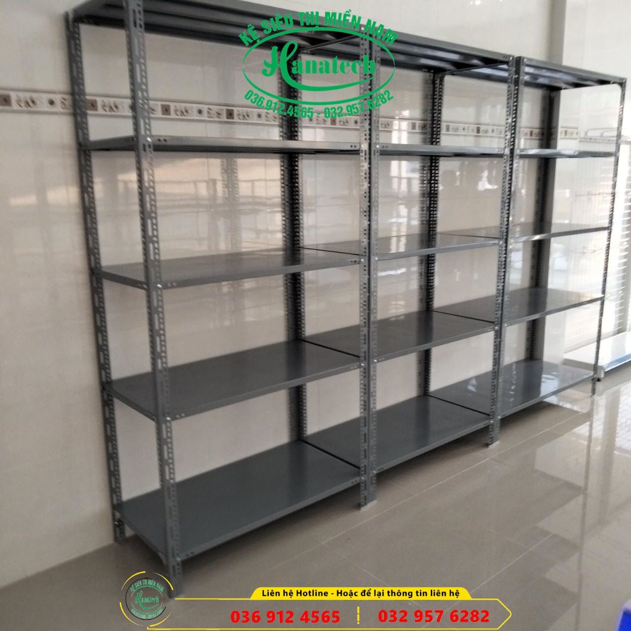 Giá kệ siêu thị trưng bày sản phẩm cho cửa hàng tiện lợi tại Bình Phước