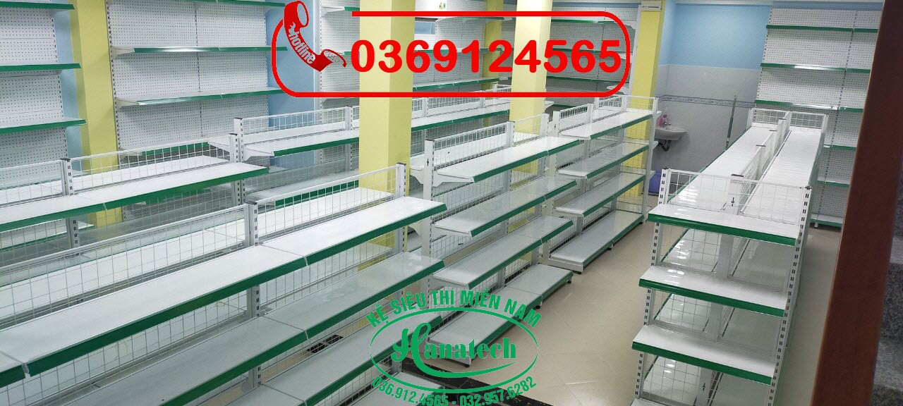 Giá kệ siêu thị tại Bến Tre