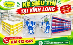 Giá kệ siêu thị tại Vĩnh Long