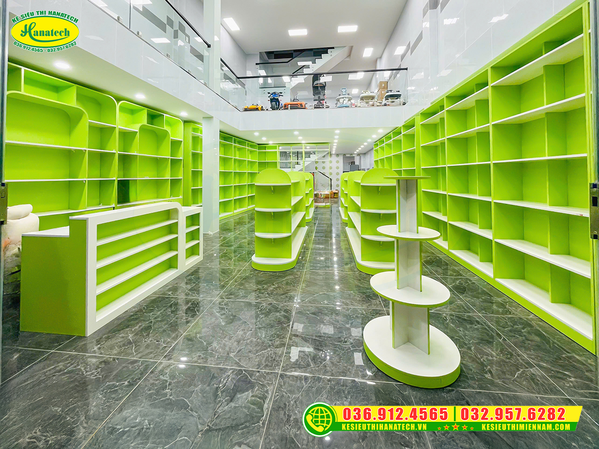 Giá kệ siêu thị Trà Vinh