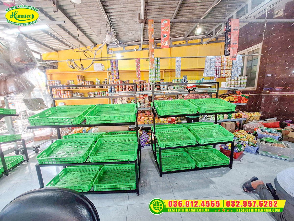 Giá kệ siêu thị Trà Vinh