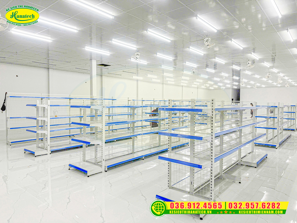 Giá kệ siêu thị Trà Vinh