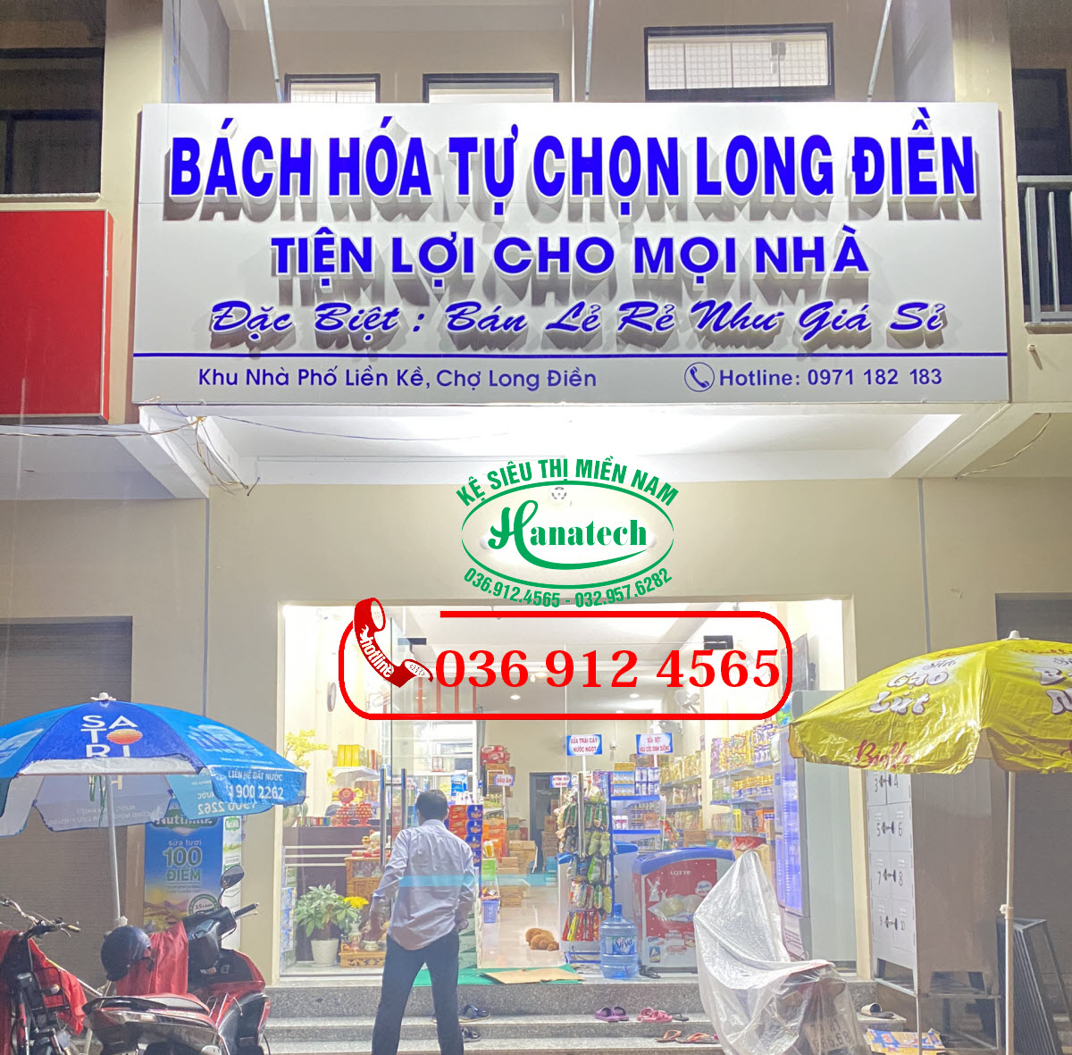Lắp đặt kệ bách hóa tự chọn tại Bà Rịa Vũng Tàu