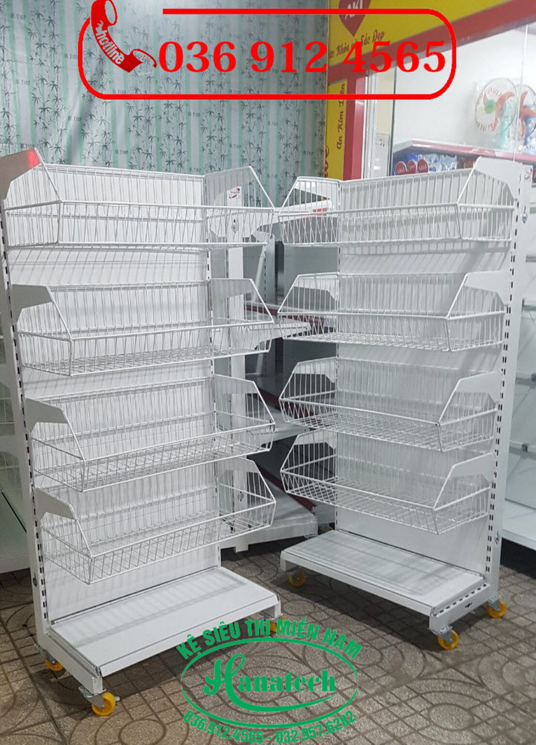 Kệ siêu thị Mini tại Đồng Nai | Giá kệ trưng bày tại Đồng Nai