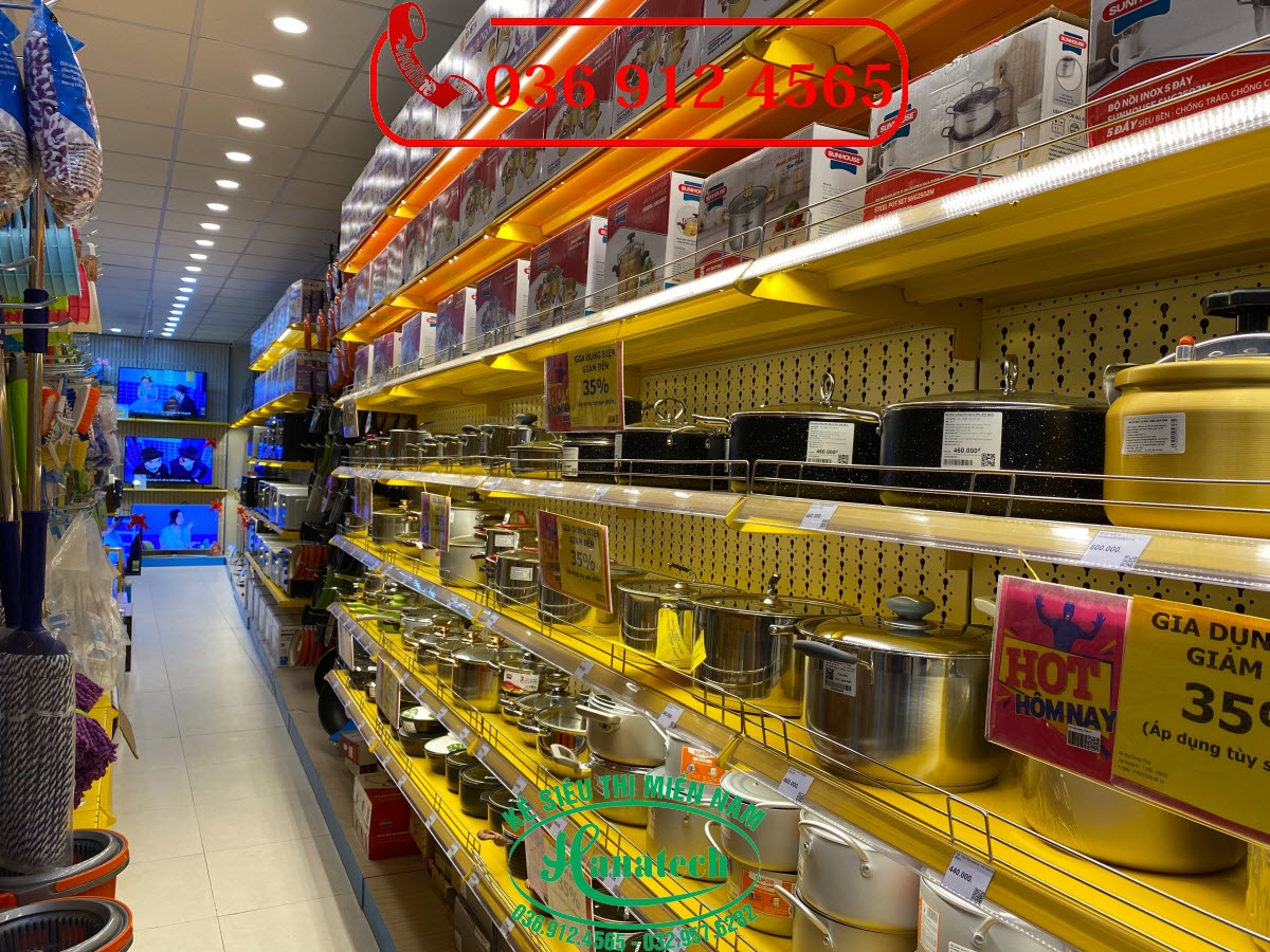 Giá Kệ siêu thị tại Phan Thiết