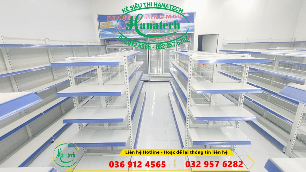 Lắp đặt kệ siêu thị tại Tân Uyên Bình Dương