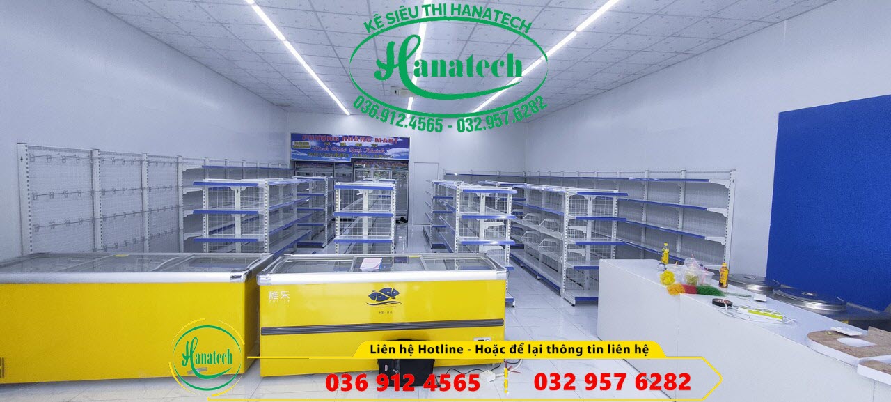 Lắp đặt kệ siêu thị tại Tân Uyên Bình Dương
