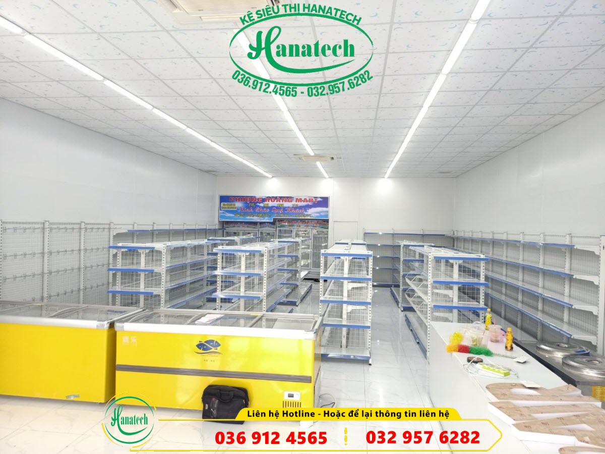 Lắp đặt kệ siêu thị tại Tân Uyên Bình Dương