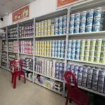 Kệ trưng bày sữa tại Bình Phước