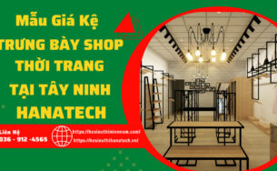 Kệ cửa hàng thời trang tại Tây Ninh