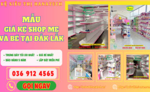 Kệ cửa hàng mẹ và bé tại Đắk Lắk