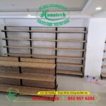 Giá kệ gỗ siêu thị trưng bày sản phẩm tại Đắk Lắk