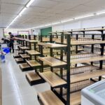 Giá kệ gỗ siêu thị trưng bày sản phẩm tại Đắk Lắk