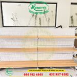 Giá kệ gỗ siêu thị trưng bày sản phẩm tại Đắk Lắk
