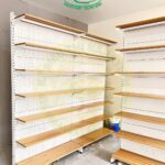 Giá kệ gỗ siêu thị trưng bày sản phẩm tại Đắk Lắk