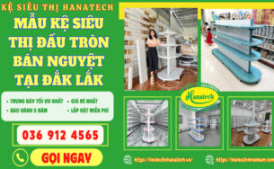 Kệ bán nguyệt trưng bày tại Đắk Lắk