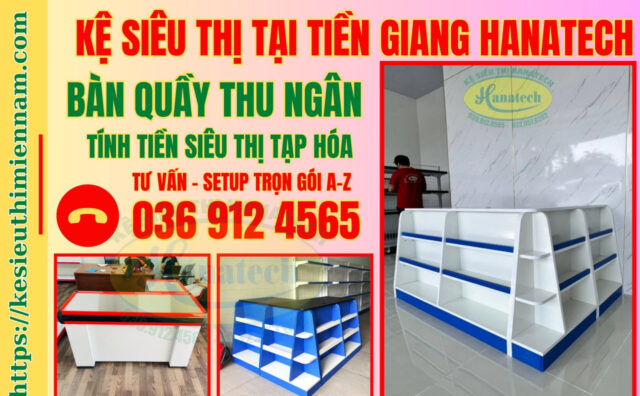 Mẫu bàn quầy thu ngân tính tiền tại Tiền Giang