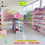 Giá kệ cửa hàng shop Mẹ và Bé tại Đồng Tháp