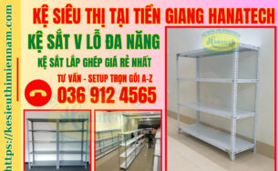 Kệ sắt V lỗ đa năng tại Tiền Giang