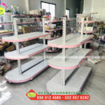Kệ siêu thị đầu tròn bán nguyệt tại Tiền Giang