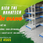 Kệ siêu thị lưng lưới tại Tiền Giang Hanatech