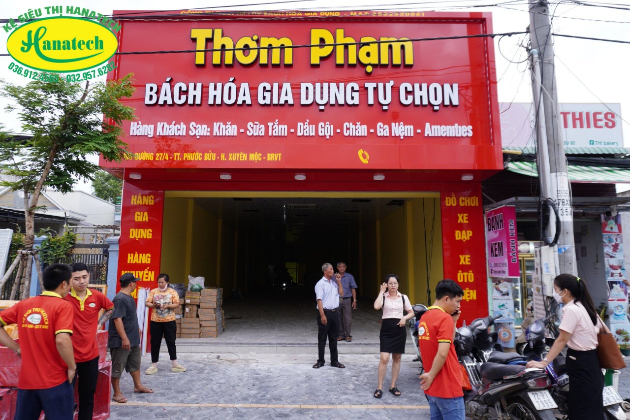 Setup cửa hàng bách hóa gia dụng tại Vũng Tàu