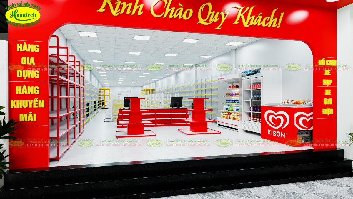Setup cửa hàng bách hóa gia dụng tại Vũng Tàu