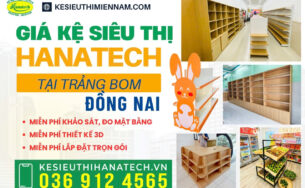 Kệ siêu thị giá rẻ Trảng Bom