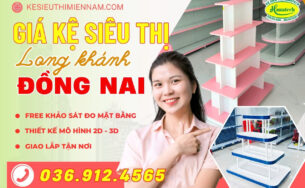 Kệ siêu thị tại Long Khánh