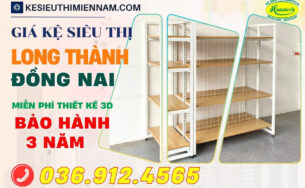 Kệ siêu thị tạp hoá tại Long Thành