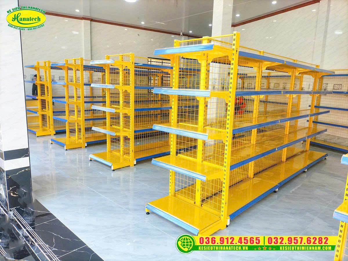 Giá kệ siêu thị Cà Mau