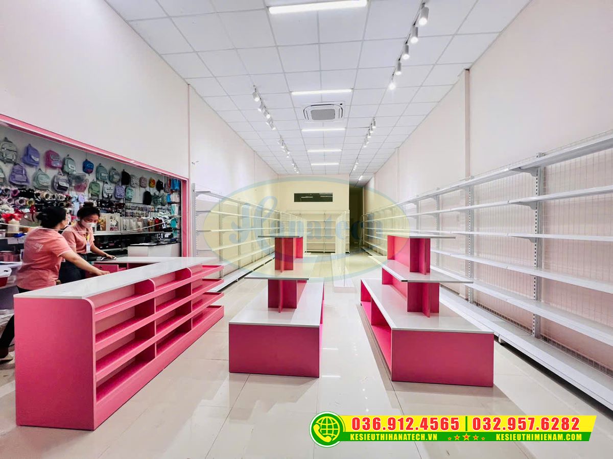 Lắp đặt giá kệ siêu thị tại Tiền Giang