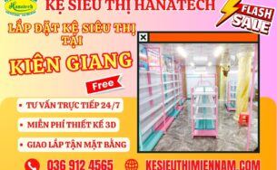 Lắp đặt kệ siêu thị tại Kiên Giang