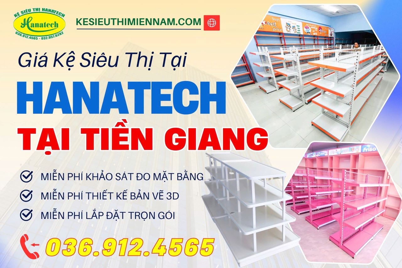 Lắp đặt giá kệ siêu thị tại Tiền Giang