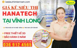 Lắp đặt giá kệ siêu thị tại Vĩnh Long