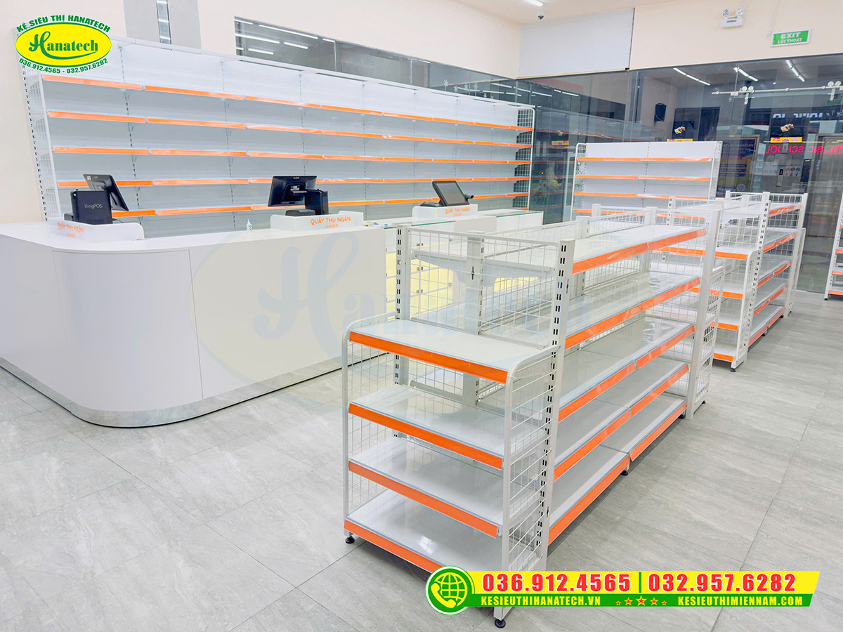 Giá kệ siêu thị Cà Mau