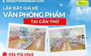 Gợi ý setup kệ văn phòng phẩm ấn tượng tại Cần Thơ